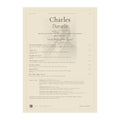 Dead Famous Charles Darwin Print