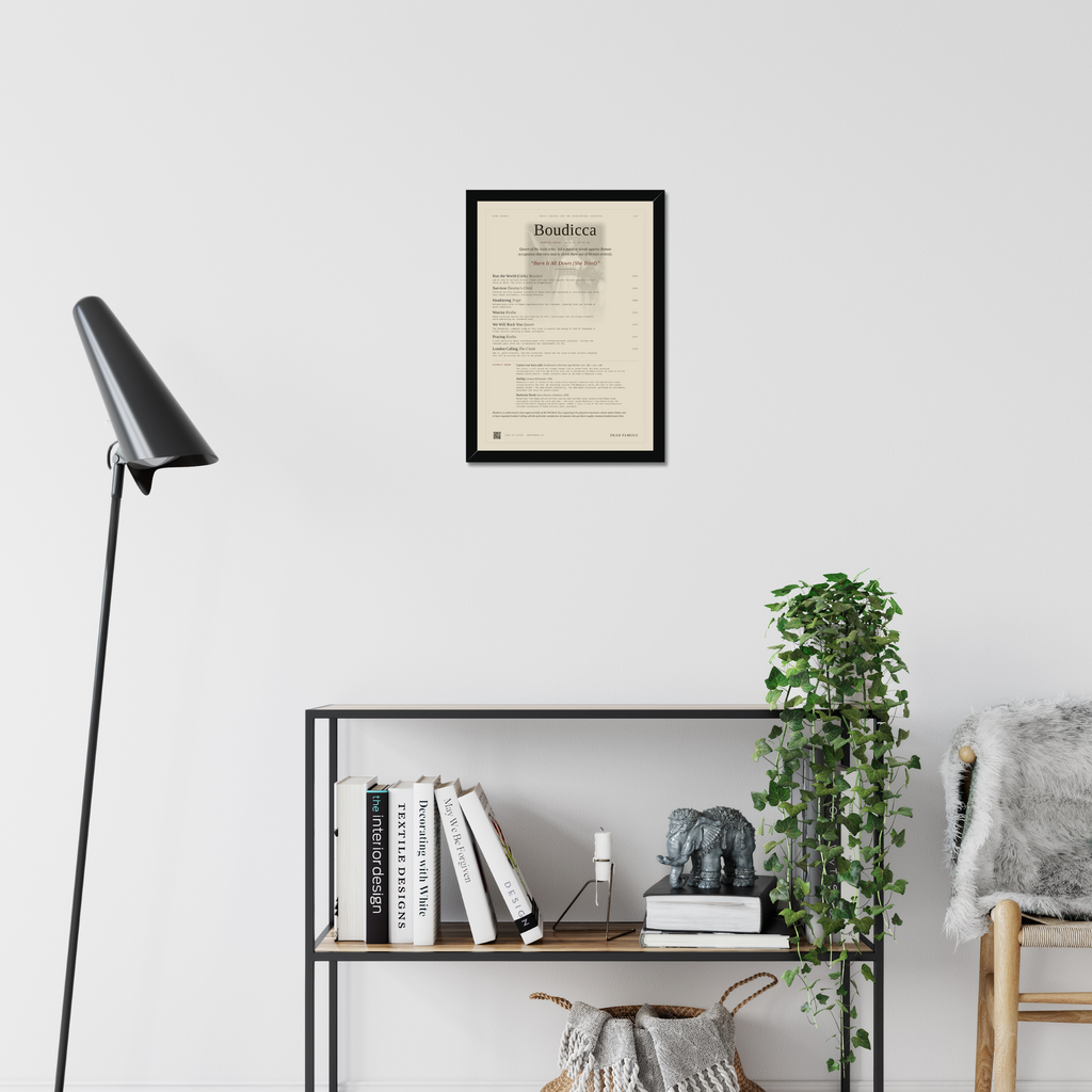 Dead Famous Boudicca Print
